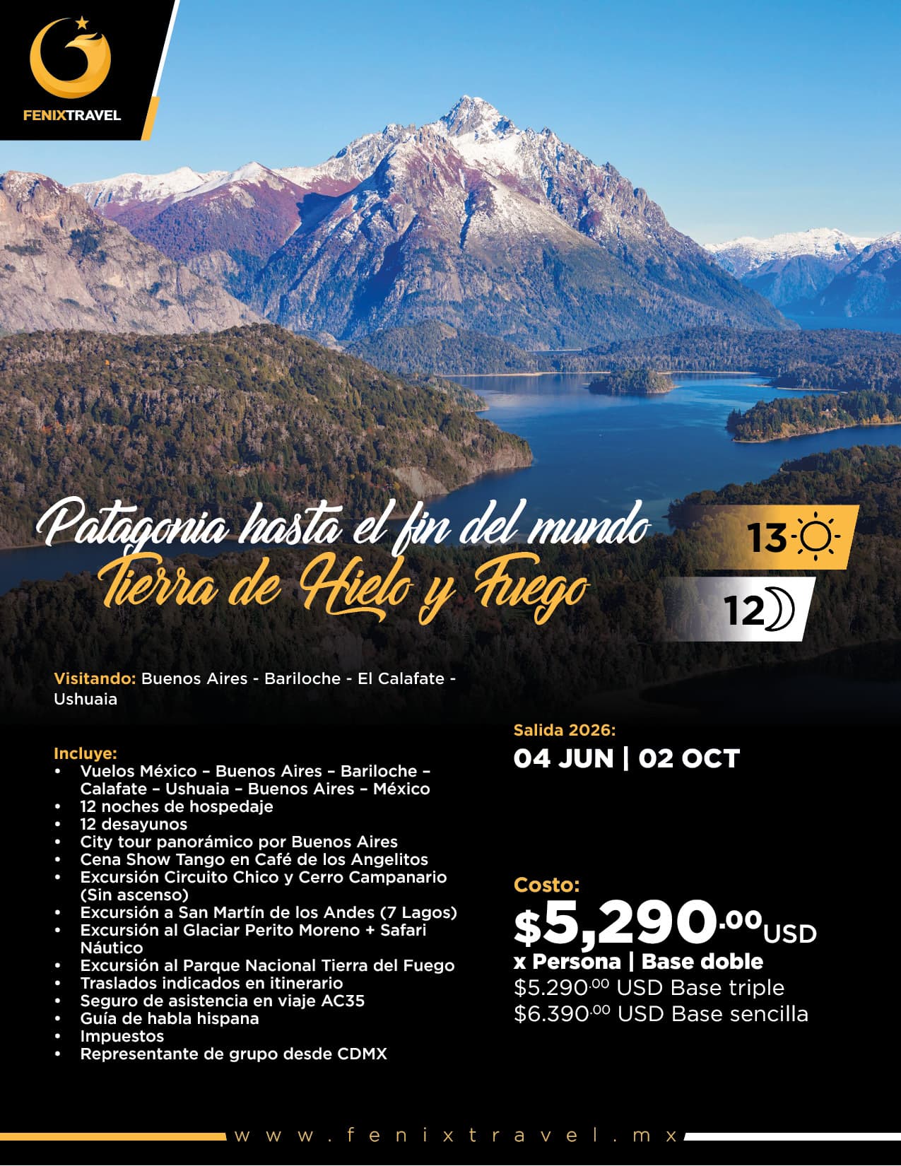 Patagonia hasta el fin del mundo